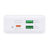 POWERBANK BASEUS ADAMAN 2, 20000MAH, 2XUSB, USB-C 30W,  (BIAŁY)