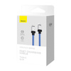 KABEL SZYBKO ŁADUJĄCY BASEUS USB-C DO LIGHTNING COOLPLAY SERIES 20W 2M (FIOLETOWY)