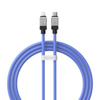 KABEL SZYBKO ŁADUJĄCY BASEUS USB-C DO LIGHTNING COOLPLAY SERIES 20W 1M (FIOLETOWY)