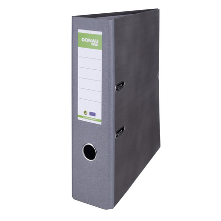 SEGREGATOR A4 TEKTUROWY DONAU ECO 80MM SZARY
