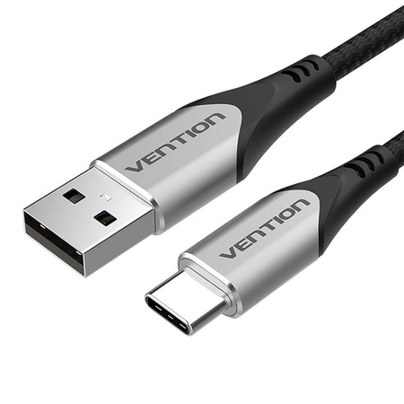 KABEL USB 2.0 A DO USB-C VENTION CODHH 3A 2M SZARY