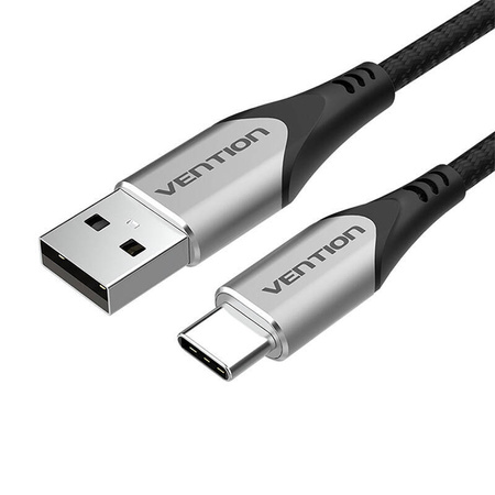 KABEL USB 2.0 A DO USB-C VENTION CODHG 3A 1,5M SZARY