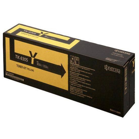 TONER ORYGINALNY KYOCERA TK8305Y TK8305Y=1T02LKANL0 YELLOW 15000 STRON