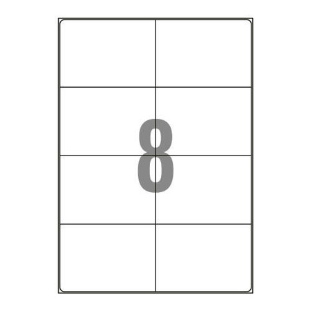 ETYKIETY SAMOPRZYLEPNE 105X74MM EMERSON 003 QCT BIAŁE 100ARK*8SZT