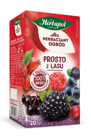 HERBATA PROSTO Z LASU HERBAPOL HERBACIANY OGRÓD 20 TOREBEK