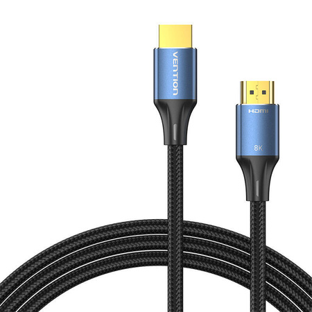 KABEL HDMI 2.1 VENTION ALGLJ, 5M, 8K 60HZ/ 4K 120HZ (NIEBIESKI)