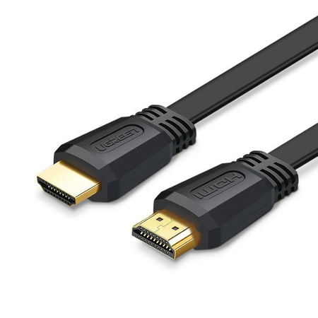 KABEL HDMI PŁASKI, UGREEN ED015, 4K, 1.5M (CZARNY)