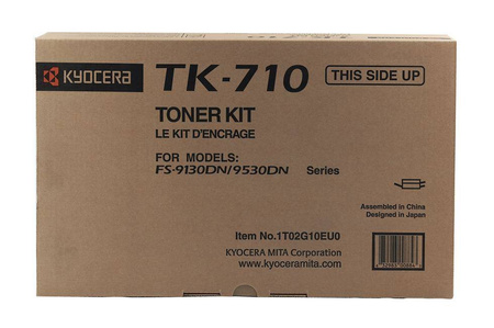 TONER ORYGINALNY KYOCERA TK710 TK710=1T02G10EU0 CZARNY 40000 STRON