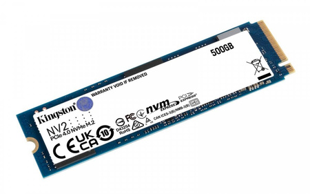 KINGSTON DYSK SSD NV2 500GB M.2 2280 PCI-E 4.0 NVME 3500/2100