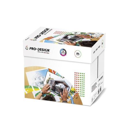 PAPIER SATYNOWANY A4 200G PRO-DESIGN FSC BIAŁY 168CIE A++ 250ARK