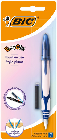 PIÓRO WIECZNE BIC EASY CLIC STANDARD 8479004 + NABÓJ