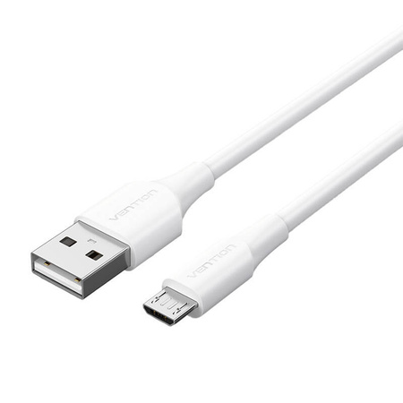 KABEL USB 2.0 DO MICRO USB VENTION CTIWH 2A 2M (BIAŁY)