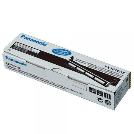 PANASONIC ORYGINALNY TONER KX-FAT411X, BLACK, 2000S, PANASONIC KX-MB2000, 2010, 2025, 2030, 2061, O