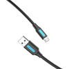 KABEL USB 2.0 A DO MICRO USB VENTION COLBD 3A 0,5M CZARNY