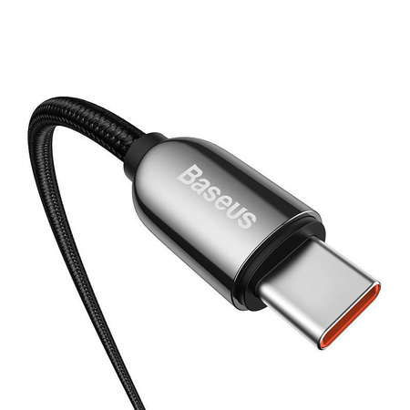 Kabel USB-C do USB-C Baseus Display, Power Delivery, 100W, 1m (czarny)