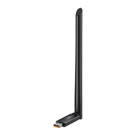 ADAPTER WIFI Z ANTENĄ BASEUS FASTJOY 650MBPS (CZARNY)