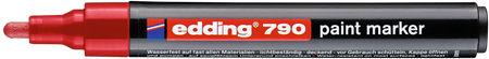 MARKER OLEJOWY EDDING 790 CZERWONY 2-3MM