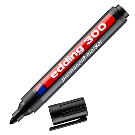 MARKER PERMANENTNY EDDING 300 CZARNY 1.5-3MM