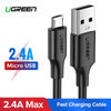 Kabel USB do Micro USB UGREEN US289 QC 3.0 2.4A 1m (czarny)