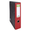 SEGREGATOR A4 TEKTUROWY DONAU ECO 80MM CZERWONY