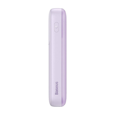 POWERBANK BASEUS COMET Z KABLEM USB DO USB-C, 10000MAH, 22.5W (FIOLETOWY)