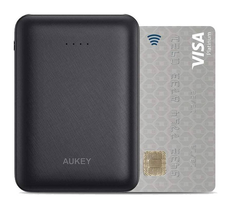 AUKEY PB-N66 ULTRA SLIM POWERBANK | 10000MAH | 3XUSB | 5V | LED