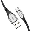 KABEL USB 2.0 A DO MICRO USB VENTION COAHC 3A 0,25M SZARY