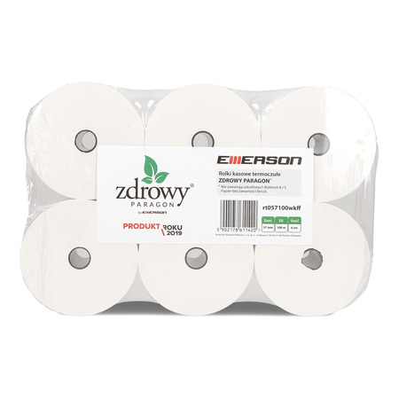 ROLKA TERMICZNA 57MM X100M EMERSON ZDROWY PARAGON 6SZT FENOL FREE