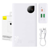 POWERBANK BASEUS ADAMAN 2, 20000MAH, 2XUSB, USB-C 30W,  (BIAŁY)