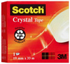 TAŚMA BIUROWA 19MM33M 3M SCOTCH® CRYSTAL CLEAR  600 BEZBARWNA