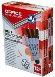 MARKER SUCHOŚCIERALNY OFFICE PRODUCTS ZIELONY OKRĄGŁA 1-3MM