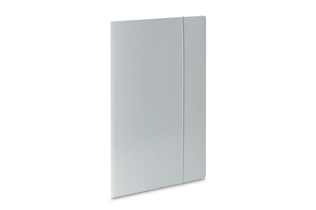 TECZKA Z GUMKĄ A4 VAUPE ECO 319/09 POPIELATA SZARA TEKTURA 380G/M2 20MM