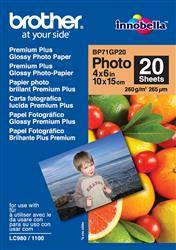 PAPIER FOTOGRAFICZNY BŁYSZCZĄCY BROTHER GLOSSY BP71GP20 A6 260G 20ARK
