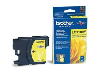 TUSZ ORYGINALNY BROTHER LC1100Y YELLOW 325 STRON PO TERMINIE