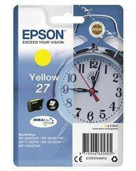 TUSZ ORYGINALNY EPSON T2704 C13T27044012 YELLOW  3,6 ML