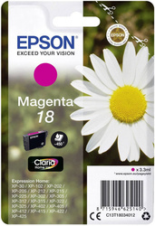 TUSZ ORYGINALNY EPSON T1803 C13T18034012 MAGENTA  3,3 ML