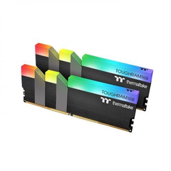 THERMALTAKE PAMIĘĆ DO PC - DDR4 16GB (2X8GB) TOUGHRAM RGB 4000MHZ CL19 XMP2 CZARNA