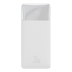 Powerbank Baseus Bipow 30000mAh, 2xUSB, USB-C, 20W (biały)