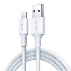 KABEL LIGHTNING DO USB UGREEN 2.4A US155, 0.25M (BIAŁY)