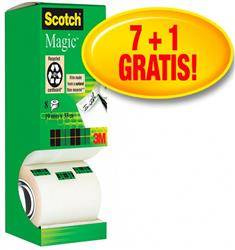 TAŚMA BIUROWA 19MMX33M 3M SCOTCH® MAGIC™ 9-1933R8 MATOWA 7+1SZT