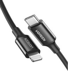 KABEL USB-C DO LIGHTNING UGREEN US171, 36W, 1M (CZARNY)