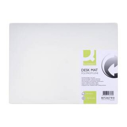 PODKŁAD 500X630MM Q-CONNECT PRZEZROCZYSTY MLECZNY