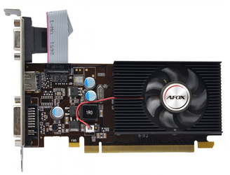 AFOX KARTA GRAFICZNA - GEFORCE GT210 1GB DDR2 64BIT DVI HDMI VGA LP FAN V7