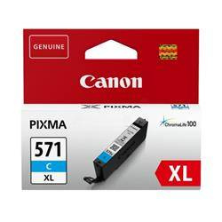 TUSZ ORYGINALNY CANON CLI571XL 0332C001 CYAN 11 ML