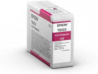 TUSZ ORYGINALNY EPSON T8503 C13T850300 MAGENTA  80 ML