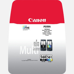 CANON ORYGINALNY INK / TUSZ PG560/CL561 MULTIPACK, BLACK/COLOR, 3713C006, CANON 2-PACK PIXMA TS5350