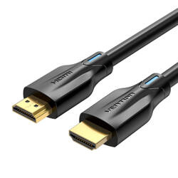 Kabel HDMI 2.1 Vention AANBF, 1m, 8K 60Hz/ 4K 120Hz (czarny)