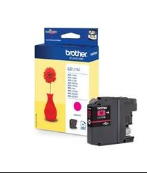 TUSZ ORYGINALNY BROTHER LC121M MAGENTA 300 STRON PO TERMINIE