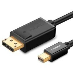 KABEL MINI DISPLAYPORT - DISPLAYPORT UGREEN  MD105 4K 1.5M (CZARNY)