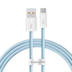 Kabel USB do USB-C Baseus Dynamic Series, 100W, 1m (niebieski)